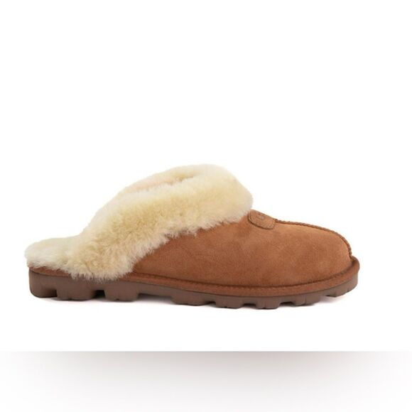 UGG Coquette Slippers Chestnut - Picture 1 of 8